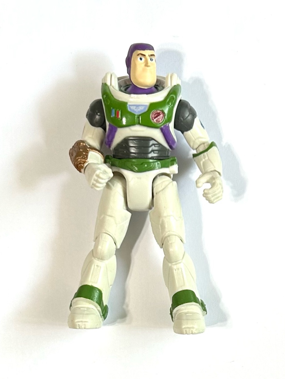 4/$20 Buzz Lightyear 5” Figure Disney Pixar Squeeze Legs to Punch! Toy Story